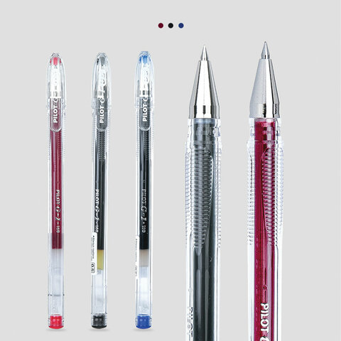 Ручка гелевая PILOT BL-G1-5T черная 0,3мм