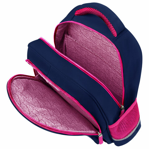 Рюкзак BRAUBERG SNAP, 2 отделения, 3 кармана, «Elegant bow», 39×28х16 см
