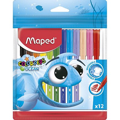 Фломастеры Maped 12 цветов