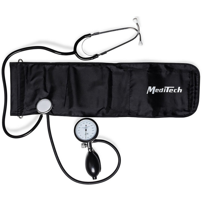 превью Тонометр MediTech МТ-20 механический (встроенный стетоскоп, манжета 25-40 см)