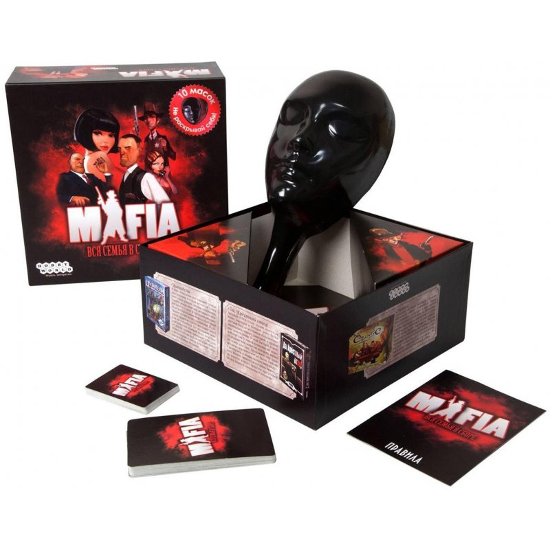 Настольная игра Мафия. Вся семья в сборе (2-е издание)
