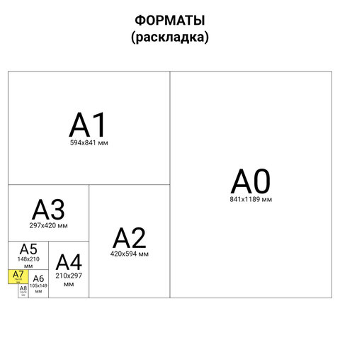 Пленки-заготовки для ламинирования МАЛОГО ФОРМАТА, А7, КОМПЛЕКТ 100 шт., 125 мкм, BRAUBERG