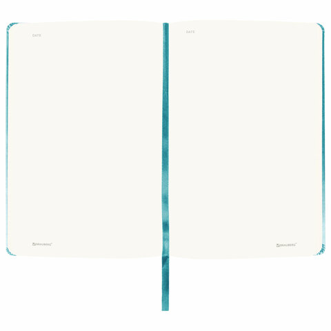 Блокнот-скетчбук А5 (130×210 мм), BRAUBERG ULTRA, балакрон, 80 г/м2, 96 л., без линовки, бирюзовый