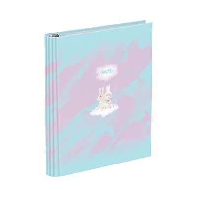 Тетрадь на кольцах А5, 160л., BG «Fluffy», матовая ламинация
