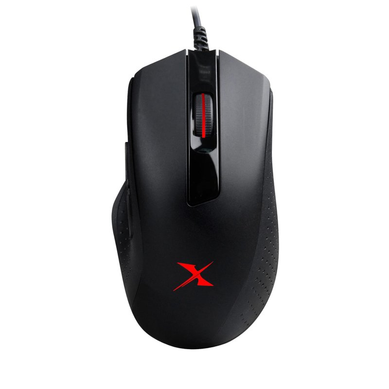 превью Мышь компьютерная A4Tech Bloody (X5 Max) черный/оптическая/10000dpi/9кн