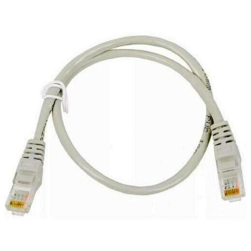 Патч-корд ExeGate UTP-RJ45-RJ45-5e-0.3M-GY, cat.5e, 0.3м, сер