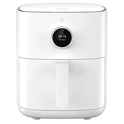 Аэрогриль XIAOMI Mi Smart Air Fryer, 1500 Вт, 4.5 л, 12 режимов, таймер, электронное управление, белый