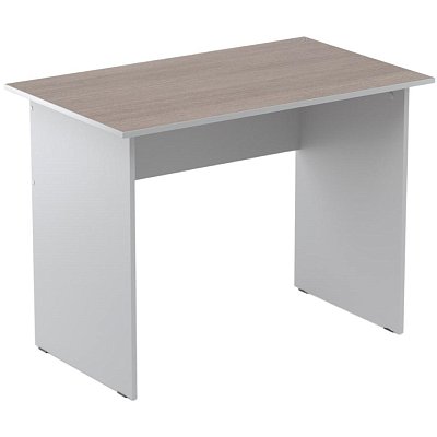 Стол письменный Easy St LT 16/16 01000800 темный дуб/серый 1000×600x740