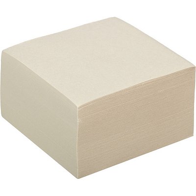Блок для записей ATTACHE ЭКОНОМ на склейке 9×9×5 белый Т