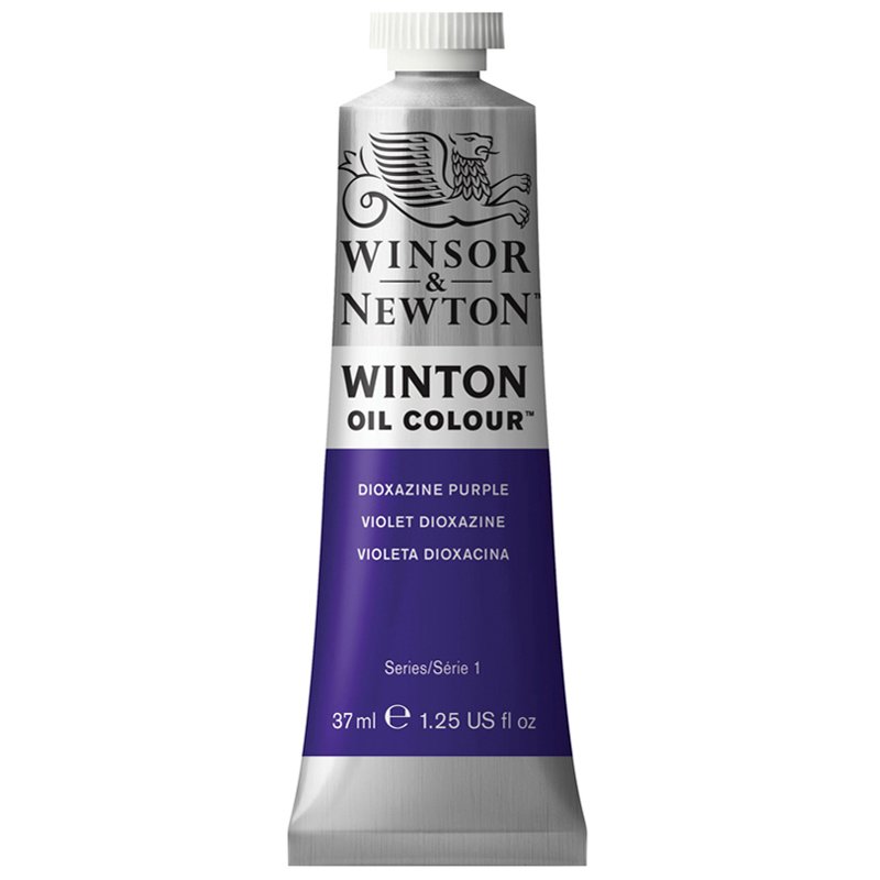 превью Краска масляная художественная Winsor&Newton «Winton», 37мл, туба, пурпурный диоксазин