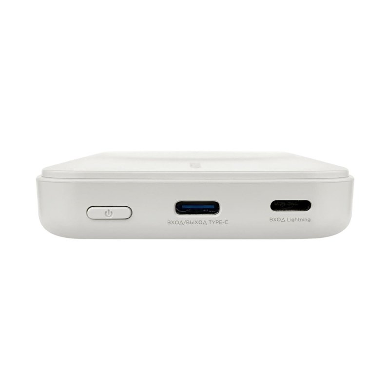 Внешний аккумулятор SOLOVE (Mi) W12 5000mAh MagSafe 20W QC+PD 3A, белый
