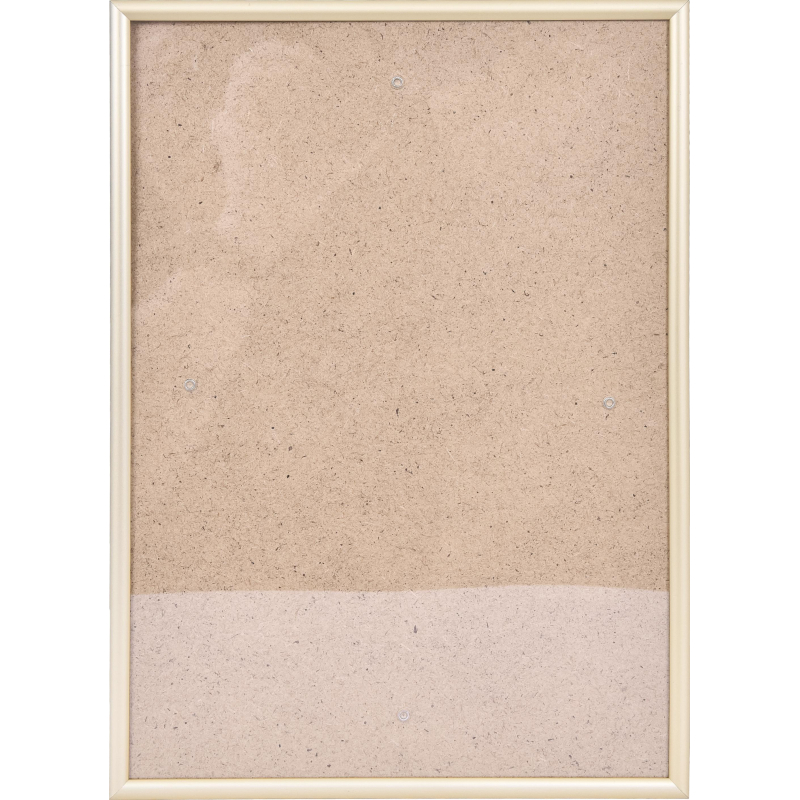 Рамка 210×297, золото, алюминевая., ПЭТ стекло, 2019_04_94_345