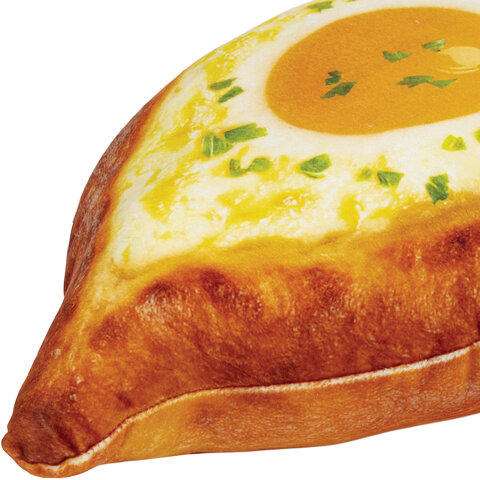 Игрушка мягкая «ХАЧАПУРИ», ткань вельбоа, 44×27 см, WOOZOO (ВУЗУ)