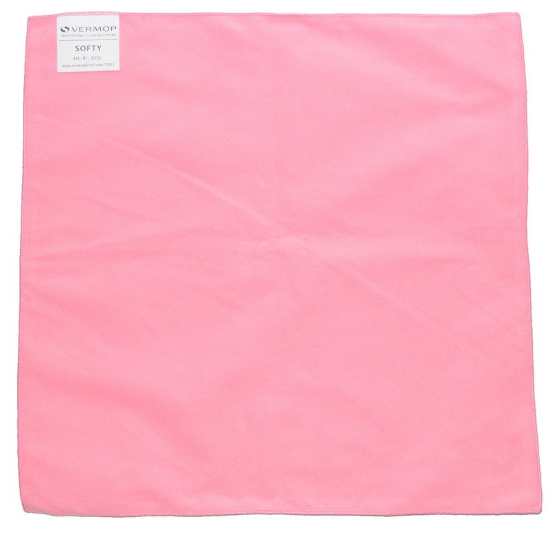 превью Салфетка хозяйственная Vermop Softy микровол. 40×40см 853602 красная 3шт/уп