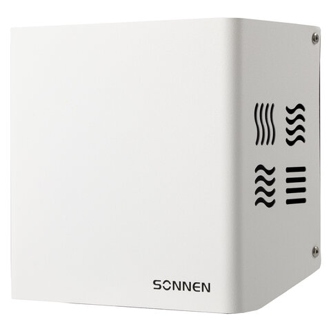 превью Сушилка для рук SONNEN HDR-1200W, 1200 Вт, производство РОССИЯ, антивандальная, 12 м/с, сталь