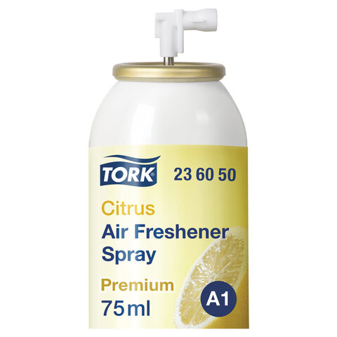 Картридж аэрозольный TORK (Система А1) Premium, 75 мл, цитрус