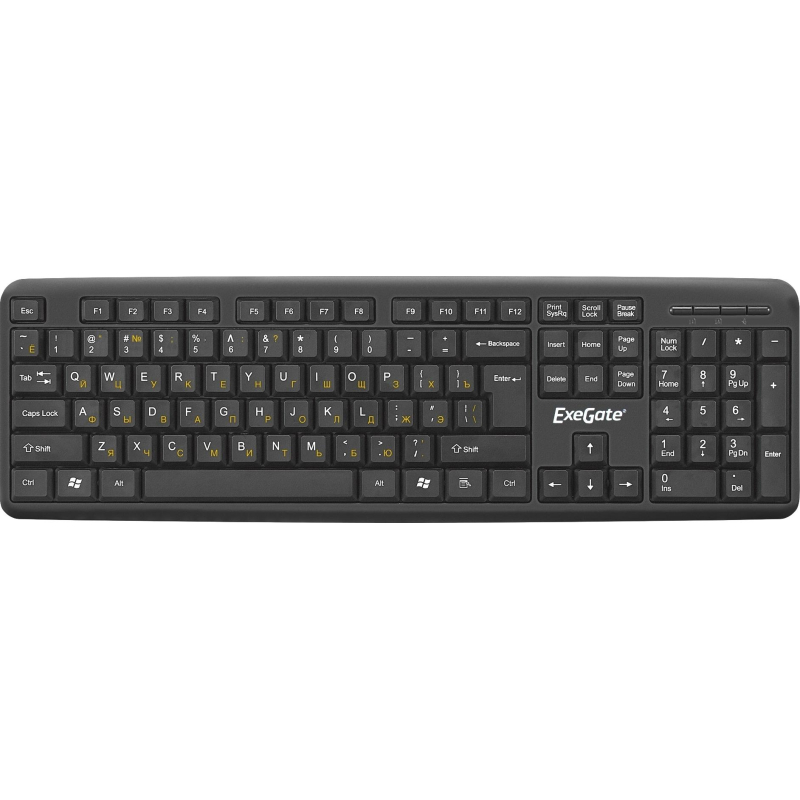 Набор клавиатура+мышь ExeGate Prof. St. Comb. MK120-OEM(EX287139RUS)чер. Br. box