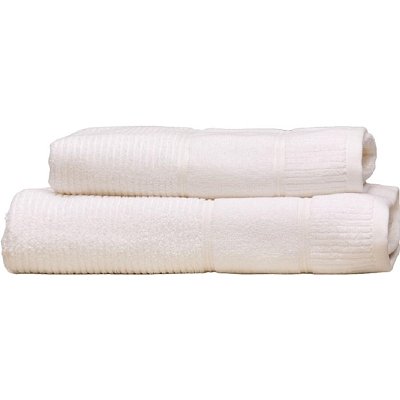 Набор полотенец махровых TAC DORA 50×90.70×140 550 г/м2 WHITE, белый