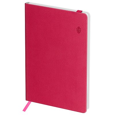 Записная книжка А6 80л. ЛАЙТ, кожзам, Greenwich Line «Classic. Berry», с резинкой, фактурное тиснение, блок в клетку