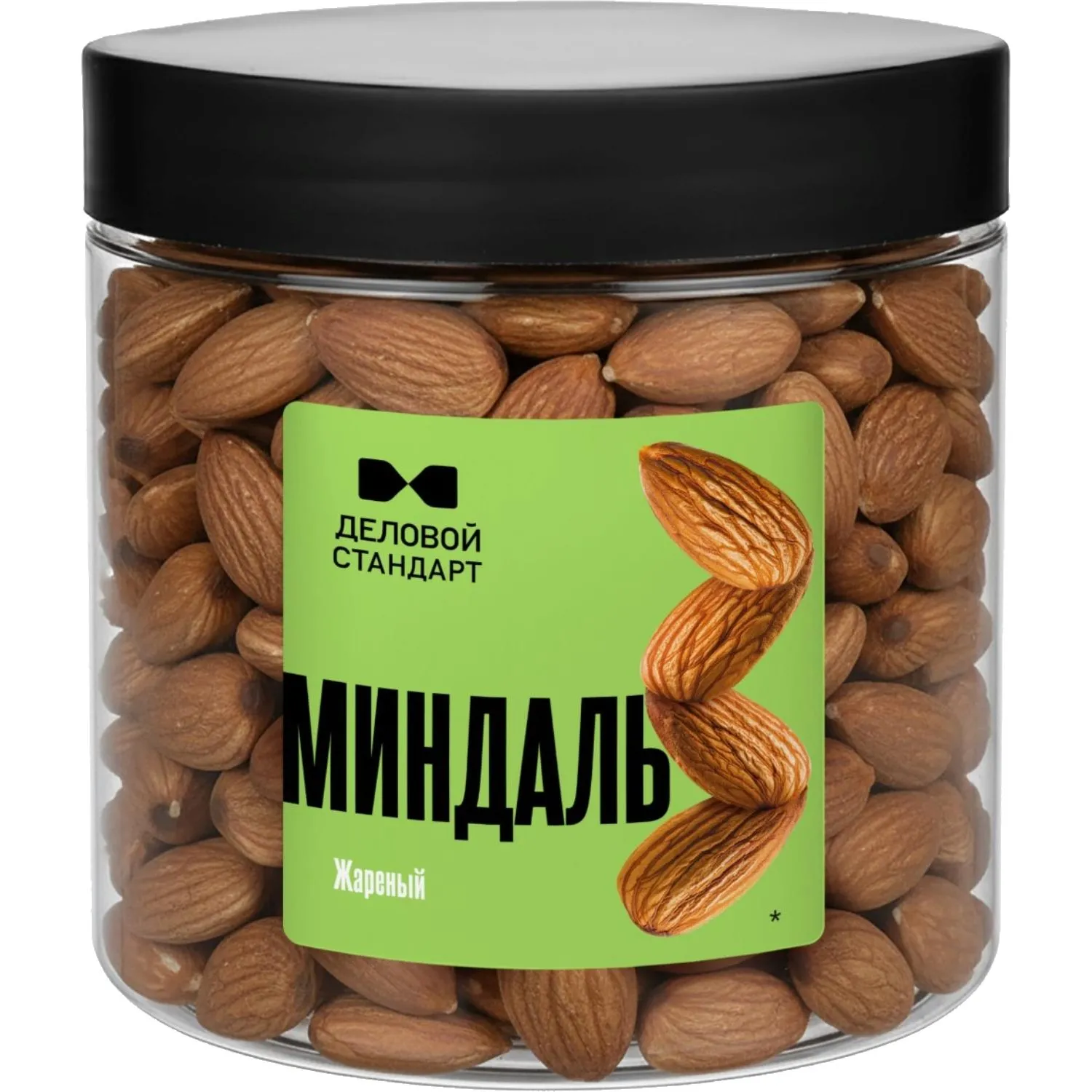 превью Миндаль Деловой Стандарт жареный в банке, 250 г