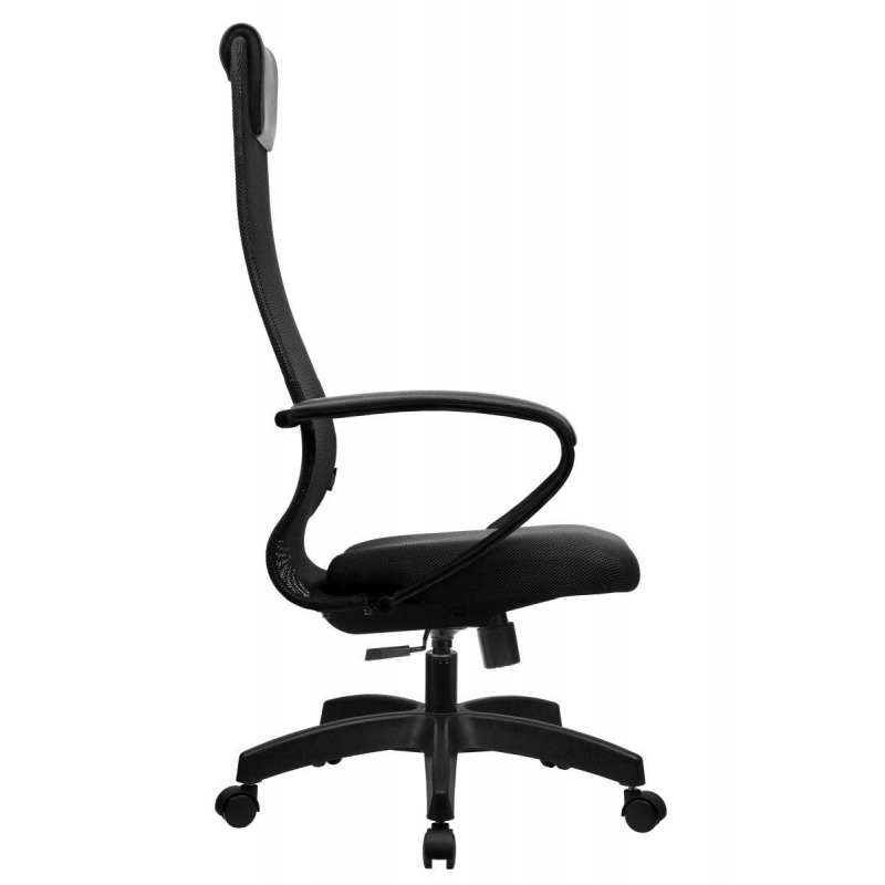 Кресло для руководителя Метта SU-B-8 черное (пластик/сетка/ткань)