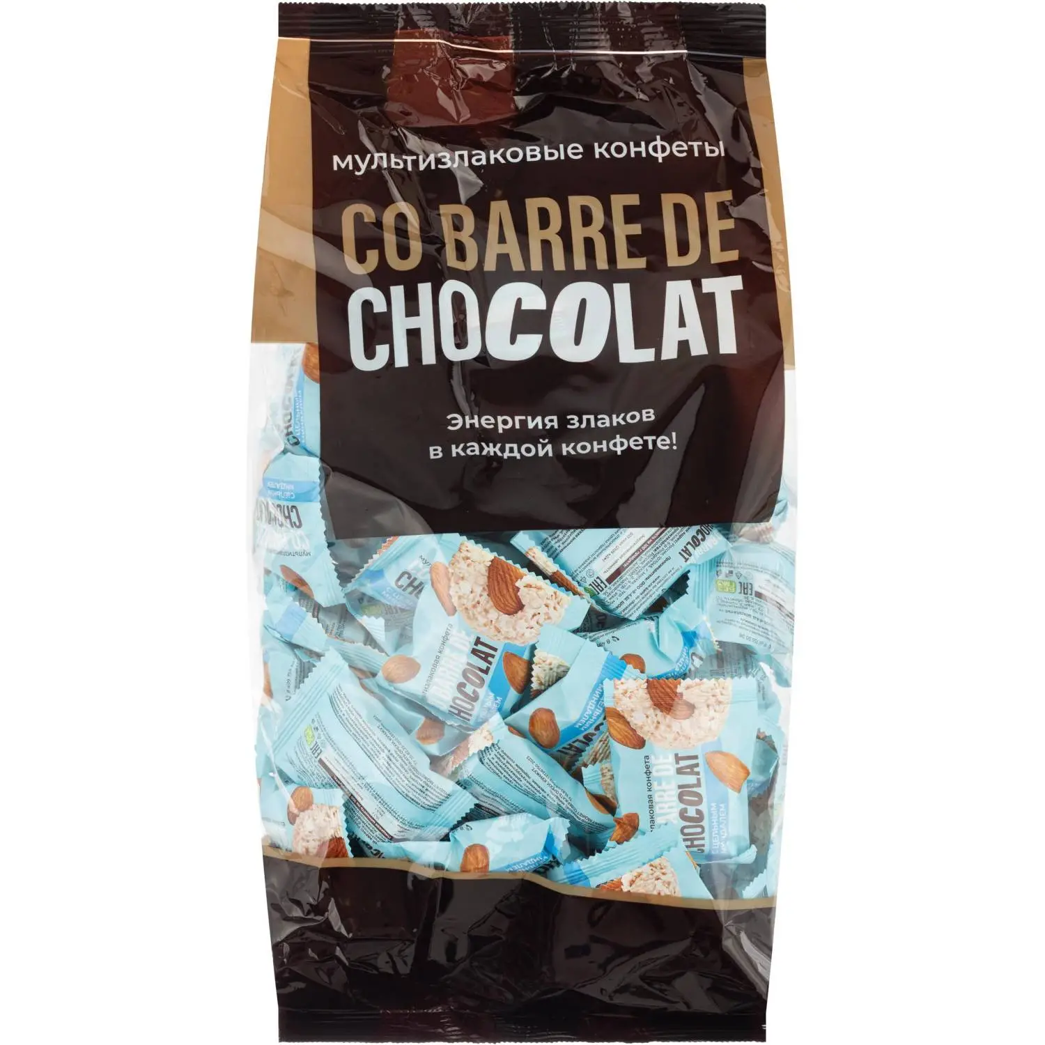 превью Конфеты Co barre de Chocolat мультизлаковые с миндалем 1 кг