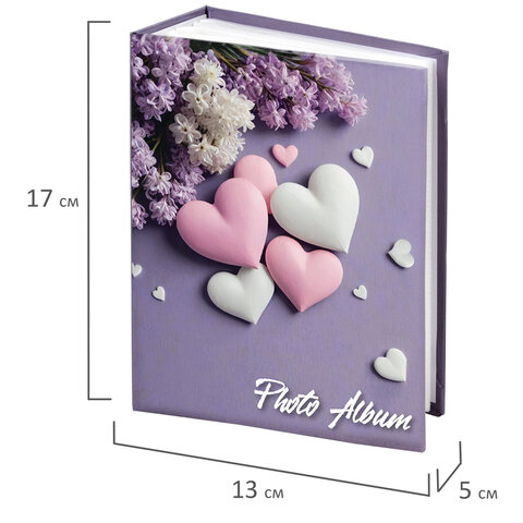 Фотоальбом BRAUBERG «Still love» на 100 фото 10×15 см, твердая обложка