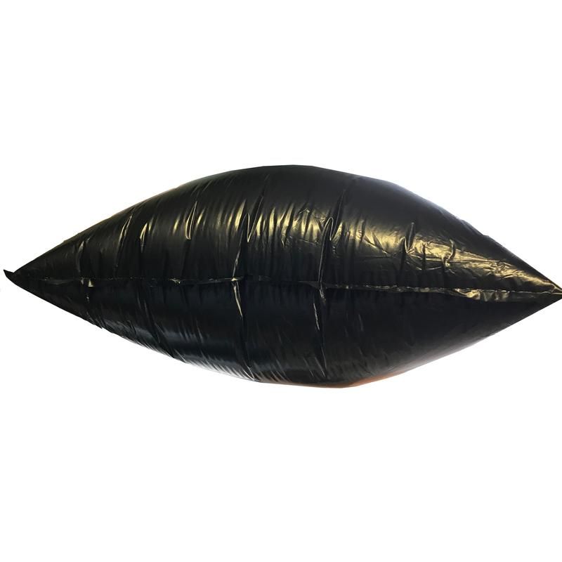 Мешки для мусора на 200 л Luscan черные (ПВД, 40 мкм, в пачке 50 шт, 90×130 см)