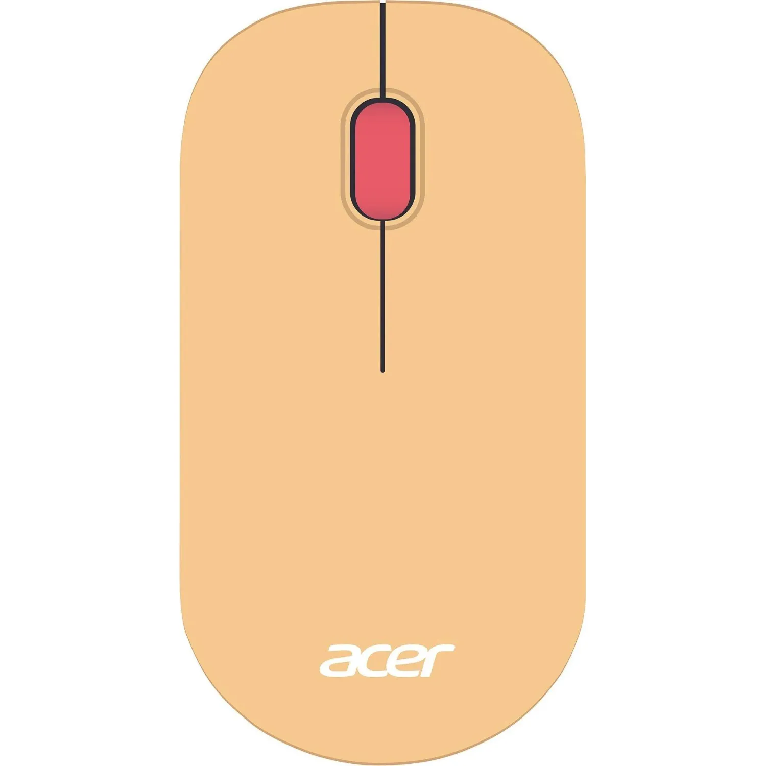 превью Мышь беспроводная Acer OMR205 розовая (ZL.MCEEE.02L)