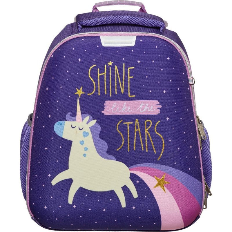 превью Ранец №1 School анатомический Единорог Shine (меняет цвет)
