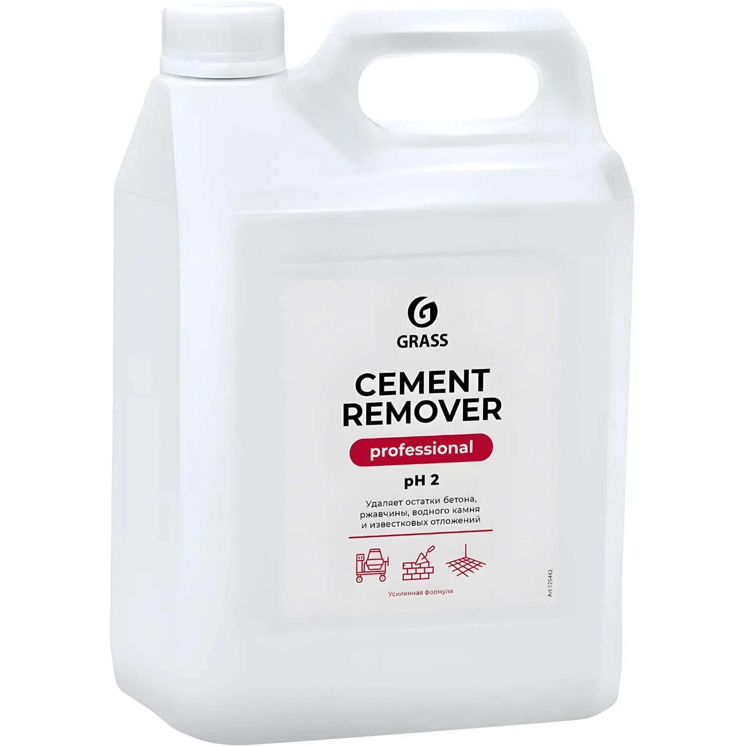 превью Моющее средство для послестроительной уборки Grass Cement Remover 5.8 кг (концентрат)
