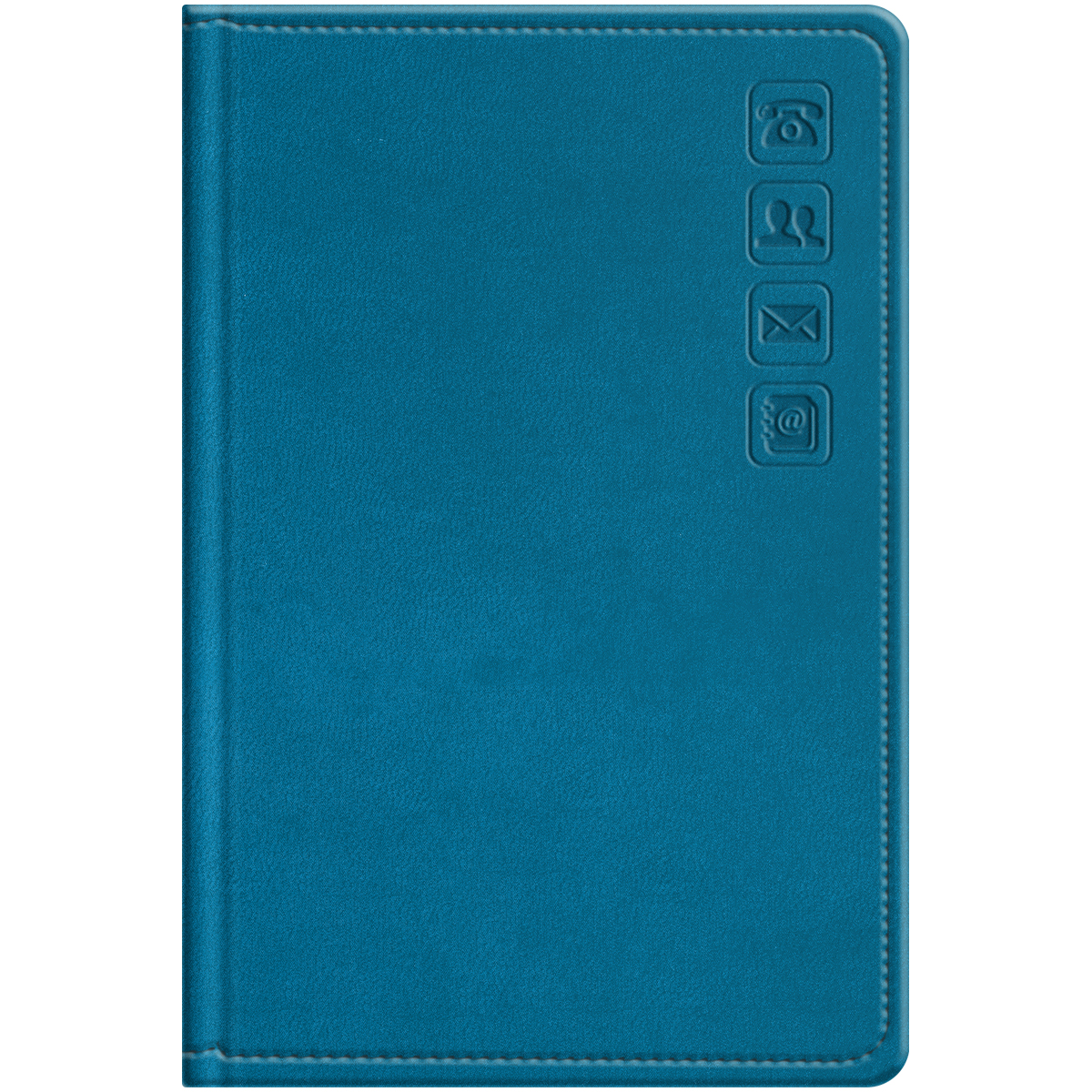 превью Телефонная книга А7, 64л., кожзам, BG «Winner. Dark teal», с вырубкой