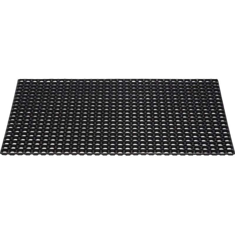 Коврик входной резиновый Luscan Professional 80×120×16мм черный