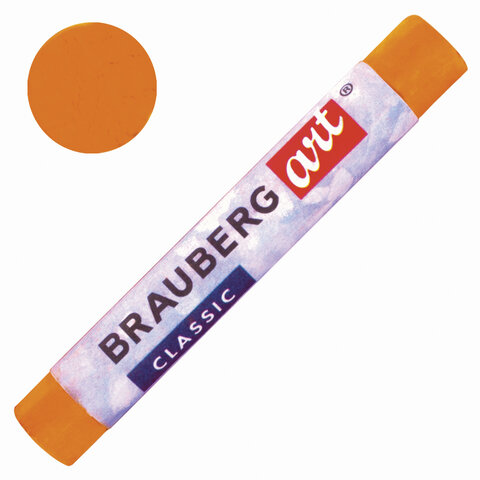 Пастель сухая художественная BRAUBERG ART «CLASSIC», 24 цвета, круглое сечение