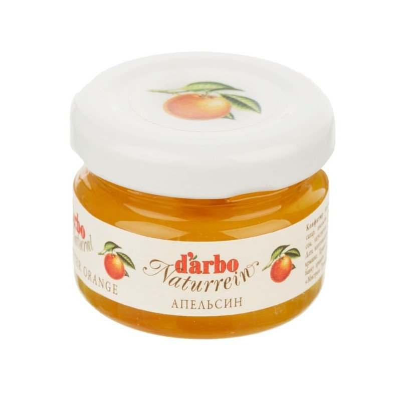 Конфитюр Darbo апельсин 28 г (5 штук в упаковке)
