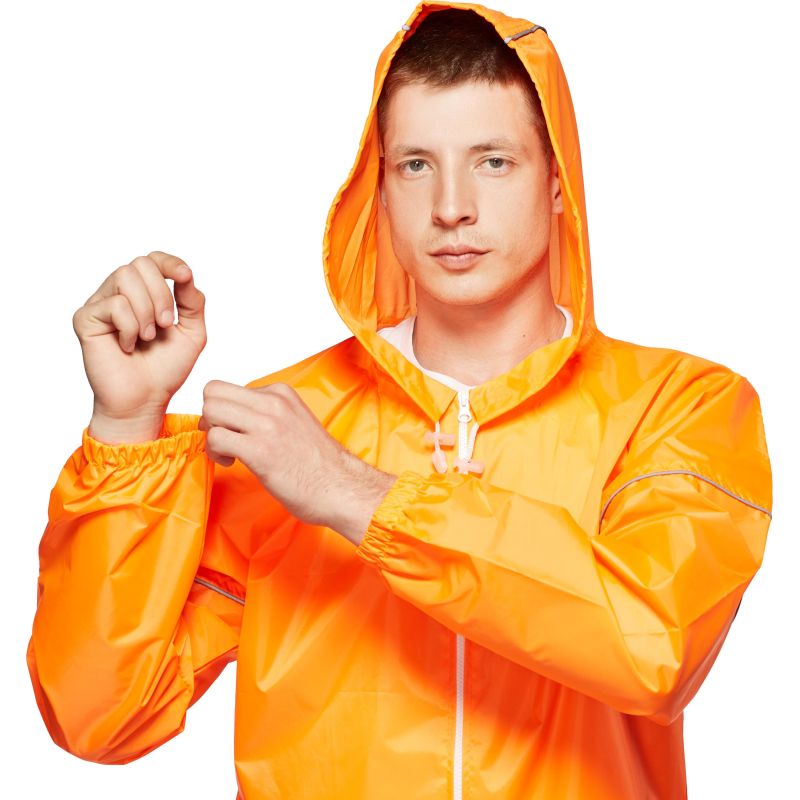 Плащ-дождевик Ивент Блик флюр оранж. XL (56-58)