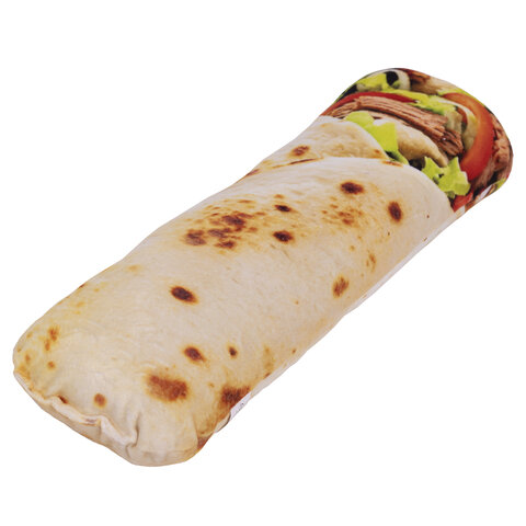 Игрушка мягкая «ШАУРМА», ткань вельбоа, 40×11 см, WOOZOO (ВУЗУ)