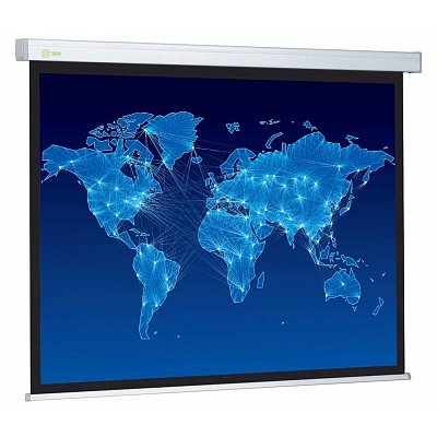 Экран настенный Cactus Wallscreen CS-PSW-150×150, 150×150см, 1:1, белый