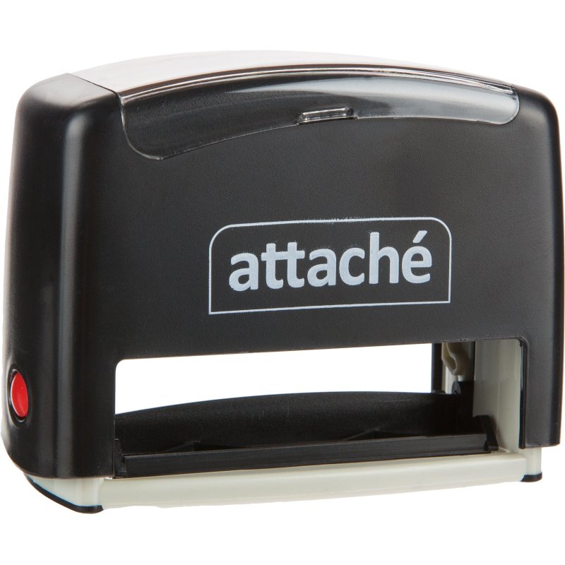 Штамп самонаборный Attache 6/8 стр. 70×32 с рамкой