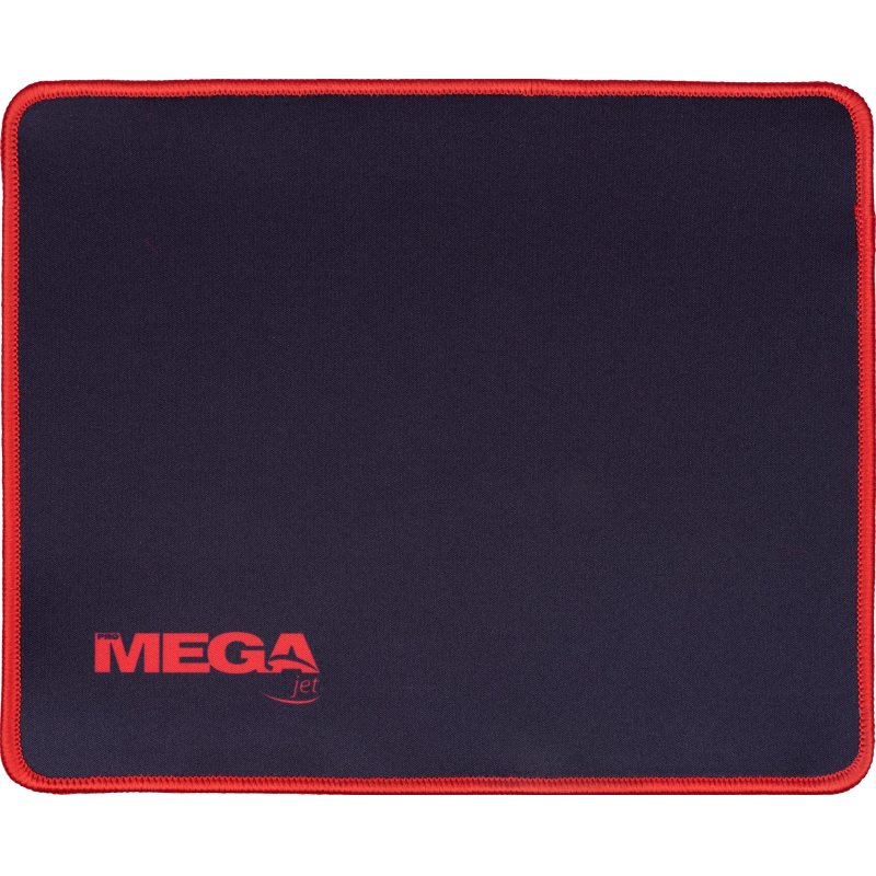превью Коврик для мыши ProMega Jet HMP0010 резина+ткань/25×21х0.2/черный, красный