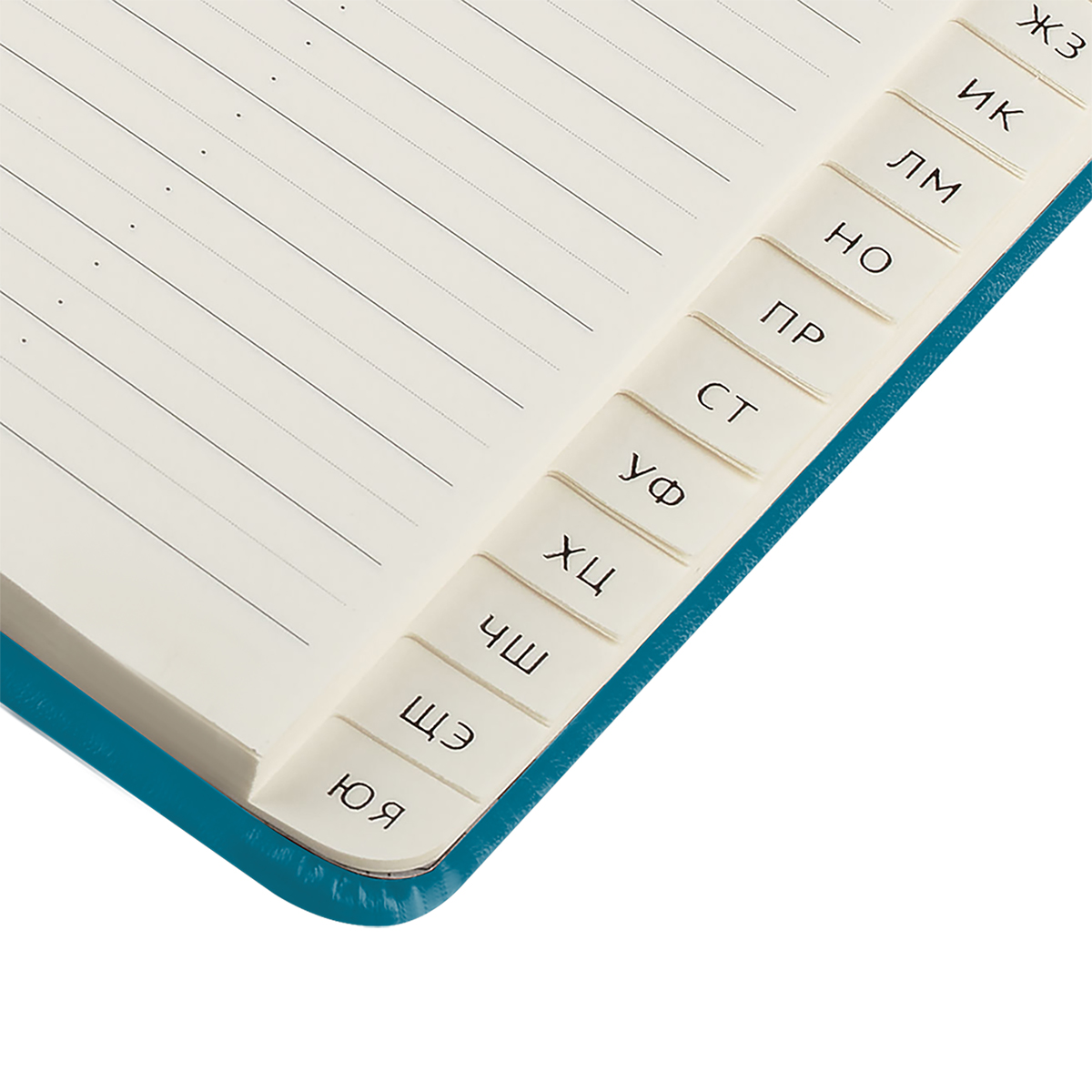 Телефонная книга А7, 64л., кожзам, BG «Winner. Dark teal», с вырубкой