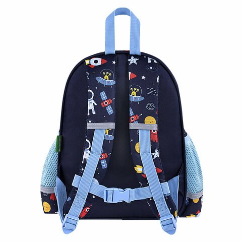 Рюкзак BRAUBERG KIDS PLAY детский, 1 отделение, 3 кармана, «In space», 29×23х12 см