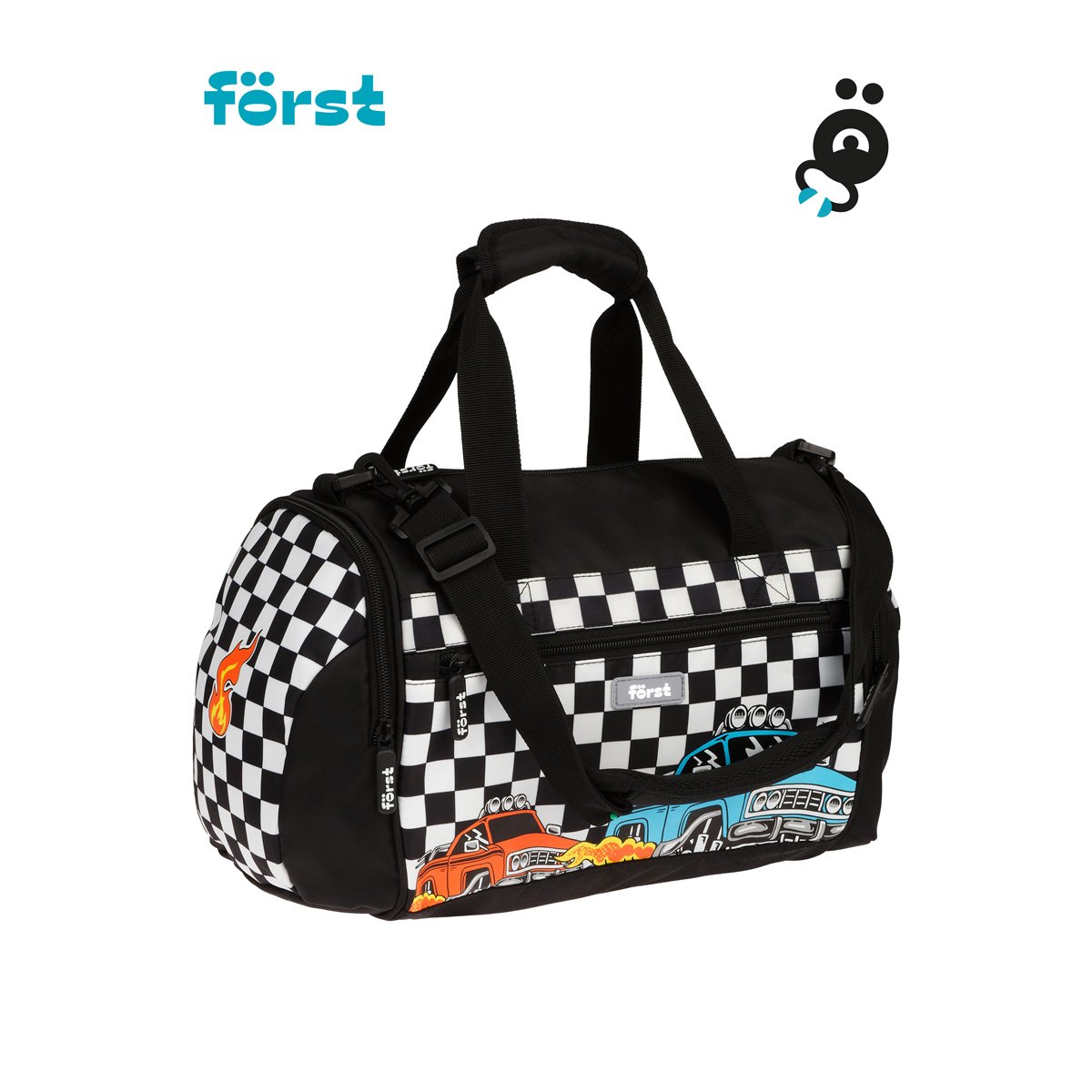 Сумка Först «Racing» 23×32×20 см, 1 отделение, 3 кармана