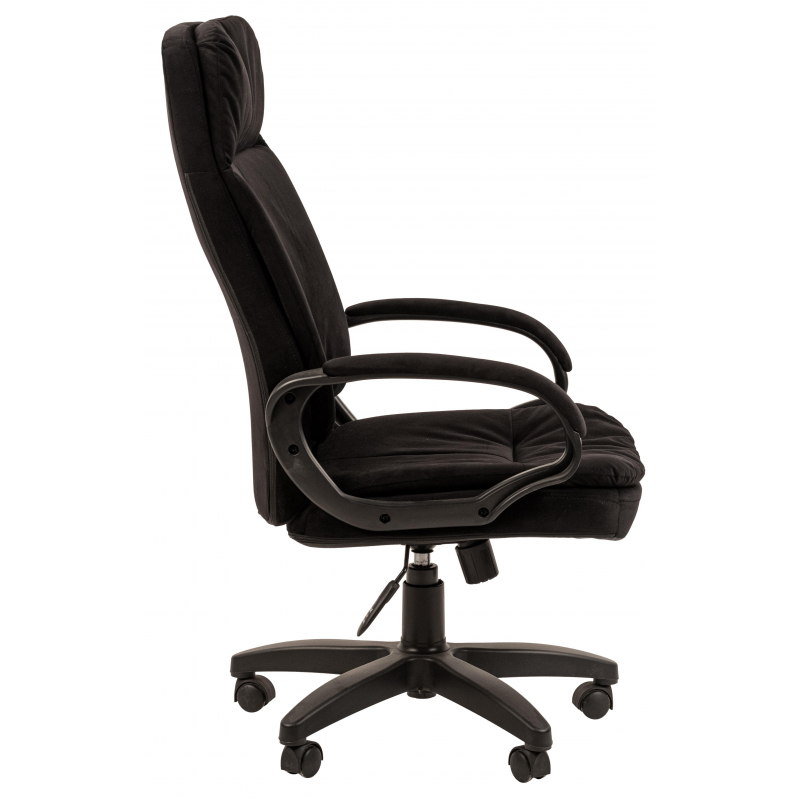 Кресло для руководителя Easy Chair 691 TС черное (ткань, пластик) .