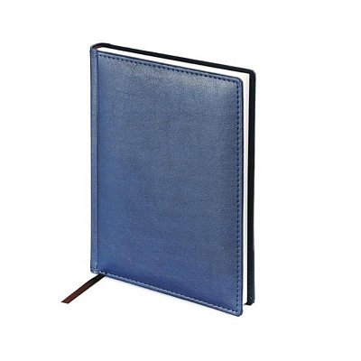 Ежедневник недатированный Attache Leader искусственная кожа А5 136 листов синий (145×205 мм)