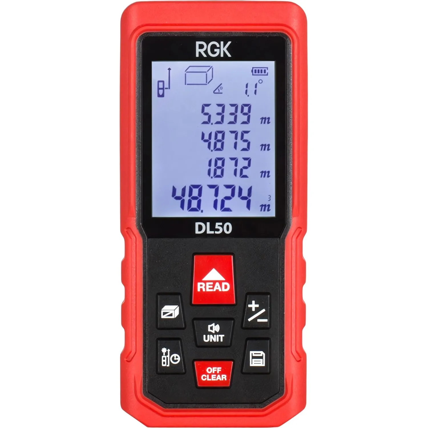Лазерный дальномер RGK DL50 (4610011873904)