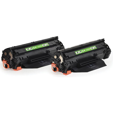 Картридж лазерный CACTUS (CS-CE278AF) для HP LaserJet P1566/1606DN, комплект 2 шт., ресурс 2×2100 стр. 