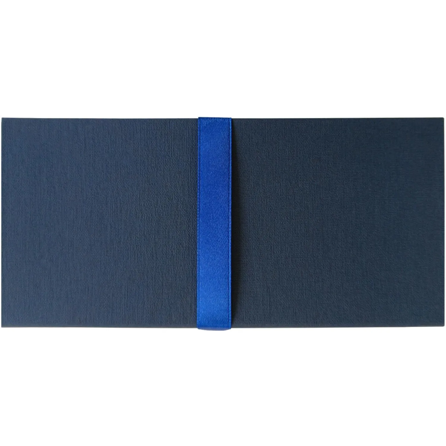 Конверт д/денег (коробка)с бантом, тиснение ЛЕН,172×83х16, синий, Д10303П.027