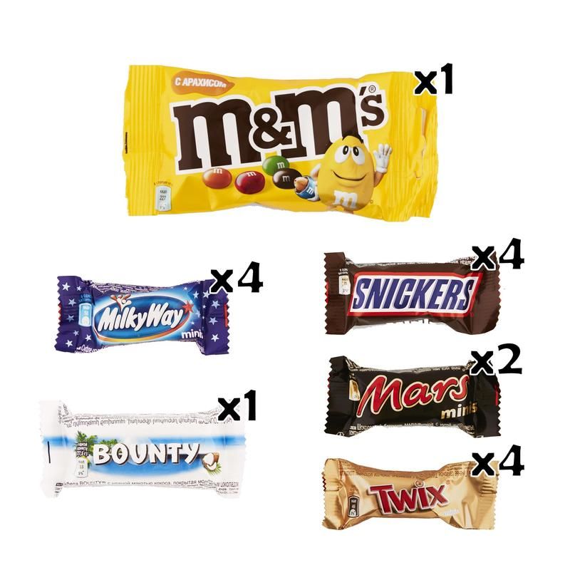 Шоколадные конфеты M&M's and Friends Имбирный домик ассорти 236 г