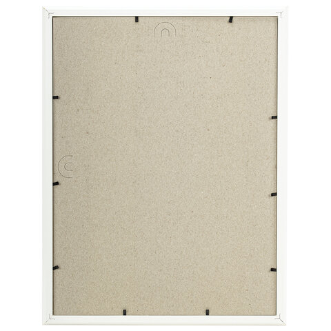 Рамка 30×40 см небьющаяся, аналог IKEA, багет 21 мм, МДФ, BRAUBERG «Idea», белая